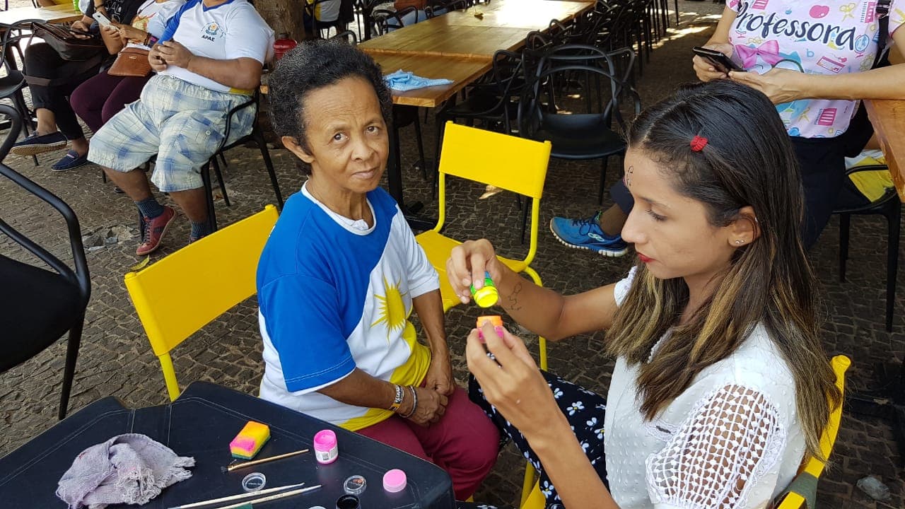 Cover Image for Visita da APAE para atividades no espaço do Dona Maria